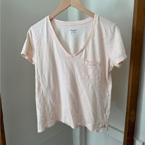 Madewell Soft Pink Short Sleeve Tee